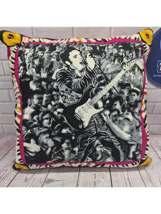 Other - Elvis Presley Double Sided Graphics 15” x 15” Throw Pillow